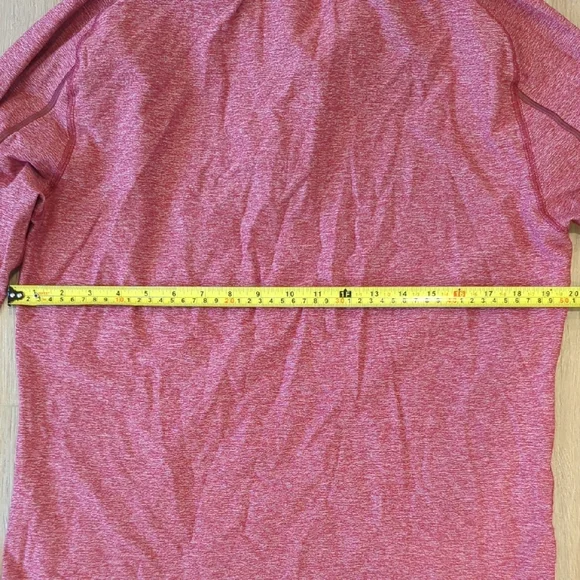 Red Quarter-Zip Pullover - Picture 3 of 3